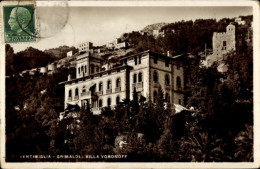 CPA Grimaldi Di Ventimiglia Liguria, Villa Voronoff - Otros & Sin Clasificación