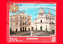 ITALIA - Usato - 2018 - Turismo - Grammichele – (CT) - Sicilia - Municipio E Chiesa  - B - 2011-20: Afgestempeld