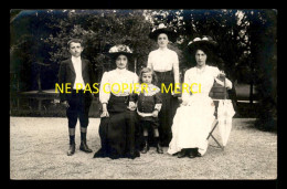 88 - MARTIGNY-LES-BAINS - FEMMES ET ENFANTS - CARTE PHOTO ORIGINALE - Autres & Non Classés