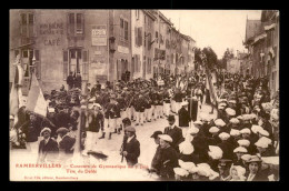 88 - RAMBERVILLERS - CONCOURS DE GYMNASTIQUE DU 7 JUIN - TETE DU DEFILE - Rambervillers