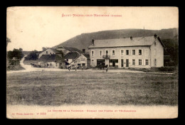 88 - ST-MICHEL-SUR-MEURTHE - LE CENTRE DE LA VACHERIE - BUREAU DES POSTES ET TELEGRAPHES - CAFE DU CENTRE - Andere & Zonder Classificatie