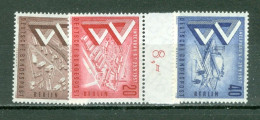 Berlin   Yvert  141/143   * *   TB  - Unused Stamps