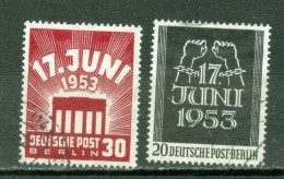 Berlin   Yvert  96/97    Ob TB   - Used Stamps