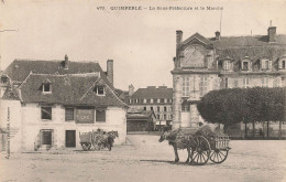 Quimperlé * Place , Sous Préfecture * Roulotte * Attelage - Quimperlé