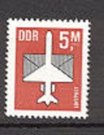 DDR     PA  14   * *  TB  Avion   Cote 7.50 Euro   - Ungebraucht
