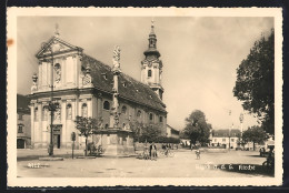 AK Bruck A. D. L., Ansicht Kirche  - Otros & Sin Clasificación