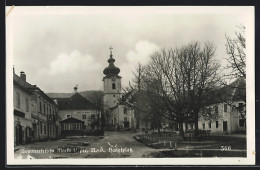 AK Ysper, Hauptplatz Mit Gasthof Zum Goldenen Hirschen  - Autres & Non Classés