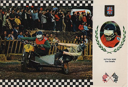 X126588CINCO SPORT MOTO SIDE CAR SIDE CROSS NORTON 195 KG 60 CV PATRICK ROSE GRANDE BRETAGNE - Motorradsport