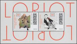 Block 92 Geburtstag Von Bülow Und Loriot, Postfrisch ** / MNH - Ongebruikt