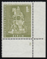 153w Stadtbilder 1 DM Ecke Ur Formnummer FN2 6-dg ** Postfrisch - Unused Stamps