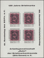 Sonderdruck ARGE Ruhr Essen: Bundestag Und Philatelistentag Zur ASSINDIA 1965  - Privados & Locales
