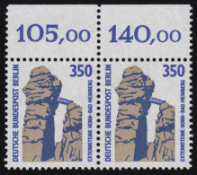 835 SWK 350 Pf Paar OR ** Postfrisch - Unused Stamps