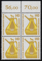 832 SWK 140 Pf OR-Viererbl. ** Postfrisch - Unused Stamps