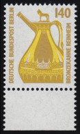 832 SWK 140 Pf Unterrand ** Postfrisch - Unused Stamps