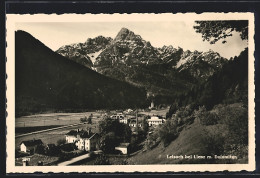 AK Leisach /Lienz, Ortsansicht Mit Dolomiten  - Autres & Non Classés