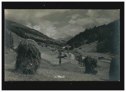Landwirtschaft Heuernte Tal Berge Bauernhöfe Im Glaris Schweiz, Ungebraucht - Sonstige & Ohne Zuordnung