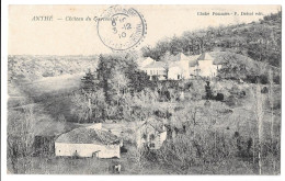 CPA . ANTHE CHATEAU DU GARROUSSEL  1910  TBE  SCAN - Altri & Non Classificati