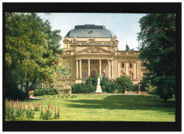 AK Wiesbaden Theater Mit Schillerdenkmal, Feldpost, Wiesbaden 30.4.1941 - Other & Unclassified