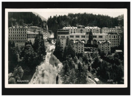 AK Badgastein, Wasserfall, Kurort, Österreich, Feldpost, 19.7.1942 - Other & Unclassified