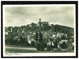 AK Königstein Im Taunus, Panorama Mit Burgruine, Feldpost, Königstein 8.9.1941 - Other & Unclassified