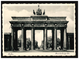 AK Berlin Brandenburger Tor Deutsches Rotes Kreuz, Feldpost, Berlin 7.4.1940 - Andere & Zonder Classificatie