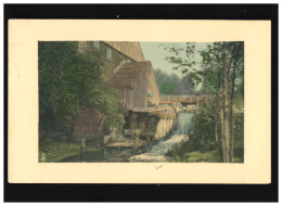 Landwirtschaft Wassermühle Wehr Steg Fluss Bäume, Gottmadingen 23.5.1913 - Altri & Non Classificati