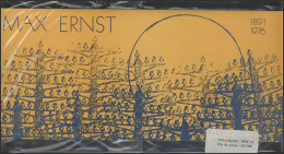 Max Ernst 1991 Bund 1569 Und Frankreich 2862, Faltkarte, Eingeschweißt ** - Emissions Communes