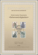 ETB 12/1987 SWK, Celle, Freiburger Münster, Bavaria - 1. Tag - FDC (Ersttagblätter)