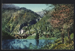 AK Nassereith, Schloss Fernstein, Vom Wasser Gesehen  - Autres & Non Classés