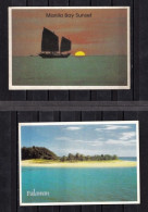 Philippines- Manila Bay, Palawan, Mabuhay-Dakak. Lot Of Three Cards. New. Standard Size - Philippines