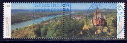 BRD 2020 - Panoramen, Nr. 3510 - 3511 Zd., Gestempelt / Used - Usati