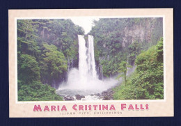 Philippines- Mindanao Is., Iligan City- Maria Cristina Falls- New, Standard Size Post Card, Verso Divided. - Filipinas