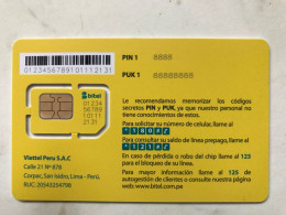 GSM   PEROU   BITEL MINT - Perú