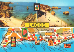 LAGOS, Algarve - Vários Aspetos  ( 2 Scans ) - Faro