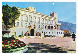 CPSM Dentelée 10.5 X 15 La Principauté De Monaco (15) Le Palais Princier Et La Place - Palazzo Dei Principi