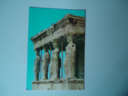 GREECE  POSTCARDS  ACROPOLIS PARTHENON KARYATIDES  MORE  PURHASES 10%  DISCOUNT - Greece