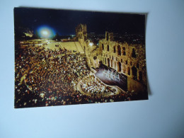 GREECE  POSTCARDS  HERODE THEATRE ATHENS   MORE  PURHASES 10%  DISCOUNT - Grèce