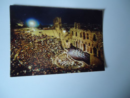 GREECE  POSTCARDS  HERODE THEATRE ATHENS   MORE  PURHASES 10%  DISCOUNT - Grecia