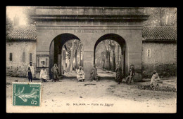 ALGERIE - MILIANA - PORTE DU ZACCAR - Andere & Zonder Classificatie