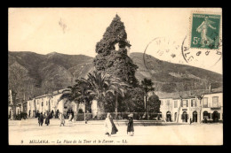 ALGERIE - MILIANA - LA PLACE DE LA TOUR ET LE ZACCAR - Other & Unclassified