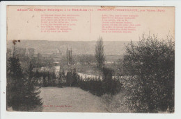 PRESSAGNY L'ORGUEILLEUX - EURE - ADIEUX DE CASIMIR DELAVIGNE A LA MADELEINE - POEME - Autres & Non Classés