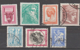 Grece N° 0669 à 674A  Art Antique Ensemble 7 Valeurs (voir Detail) - Used Stamps