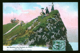 15071 - SUISSE -  Au Sommet Des Rochers De Naye - Roche