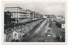 Photo  9 X 6 Algérie (1) "ALGER 1941  Boulevard De La République Et Les Remparts" écrit Au Crayon Au Verso - Alger