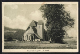 AK Pöggstall, Kirche St. Anna Mit Baum  - Other & Unclassified