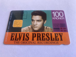 1:013 - Denmark DTS 2009 Membercard Elvis Presley - Dänemark