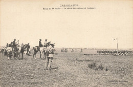 Casablanca * Revue Du 14 Juillet , Le Défilé Des Clairons Et Tambours * Maroc - Casablanca