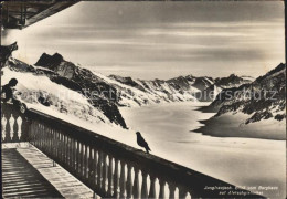 11621325 Jungfraujoch Berghausblick Zum Aletschgletscher Jungfraujoch - Autres & Non Classés