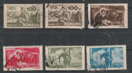 1945 -  Travailler à La Poste Mi No 867/872 - Used Stamps