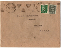 1,43 ESTONIA, 1935, COVER TO GREECE - Estland
